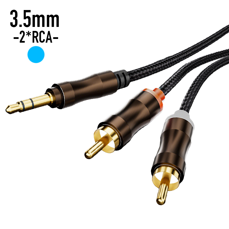 Audio Home Cinema - RCA naar 3.5 mm jack aux