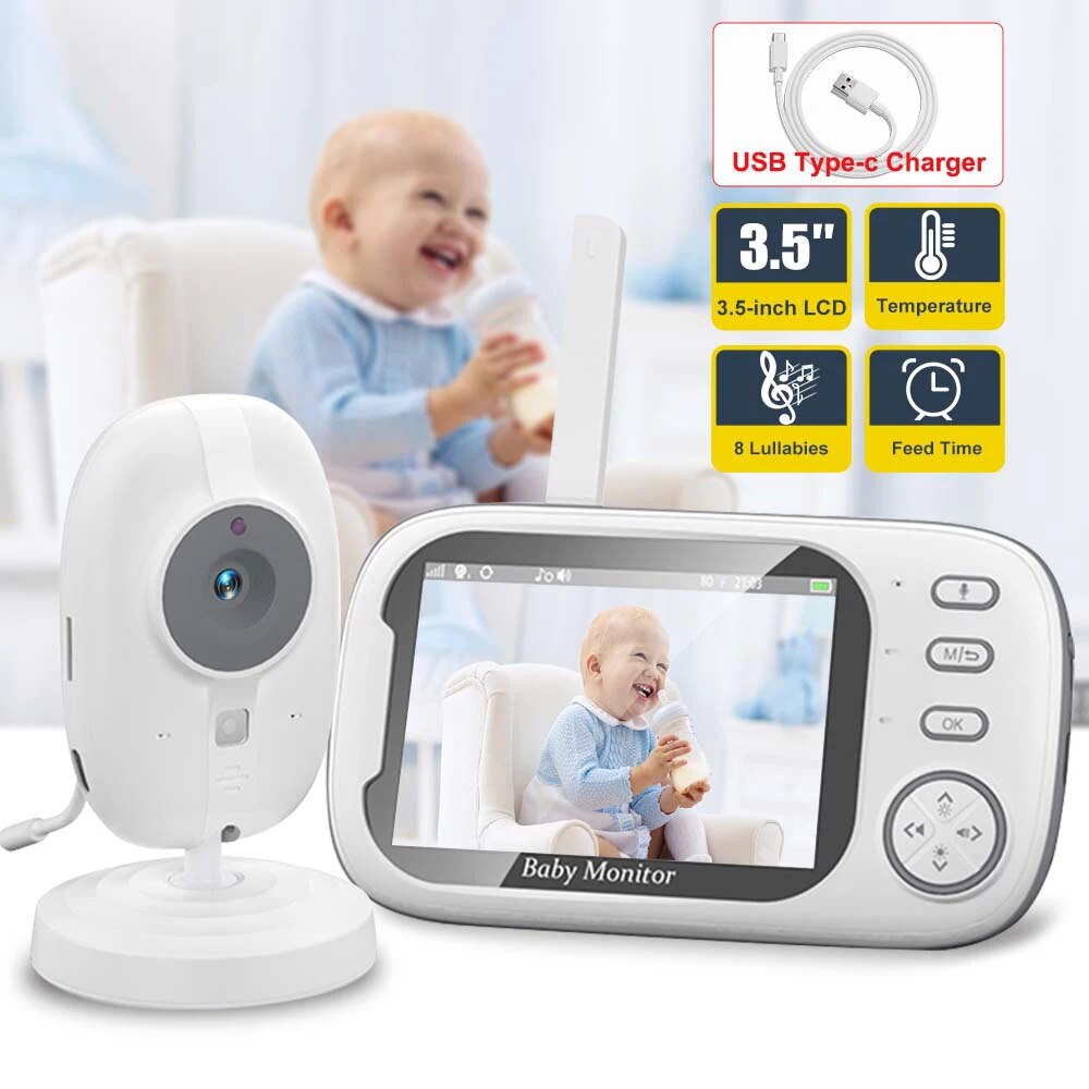 3.5 ''Video Babyfoon 2.4G Moed - Home Cinema Wireless recensie en prijs